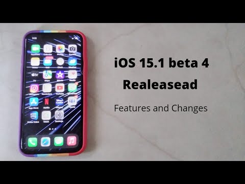 iOS 15.1 beta 4 Realeasead |Review| Features and Changes