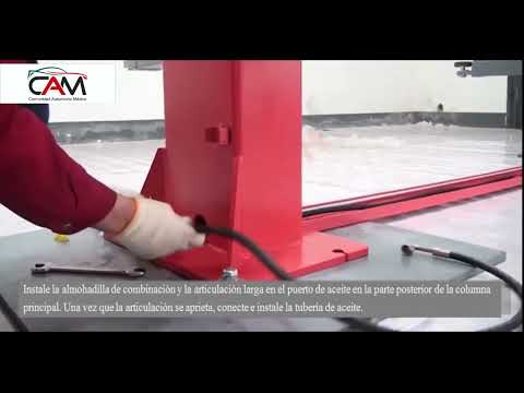INSTALACION DE RAMPA 2 POSTES