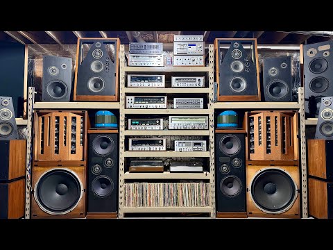 I Found A MASSIVE Vintage Audio Collection w/ ULTRA RARE Speakers