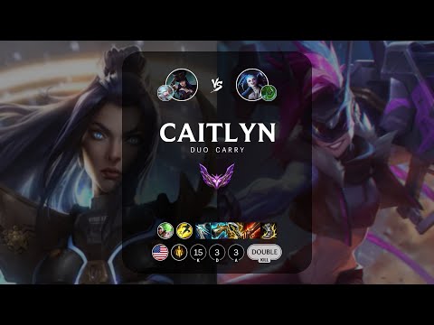 Caitlyn ADC vs Jinx - NA Master Patch 13.1