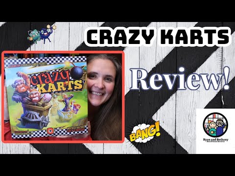 Ryan and Bethany review Crazy Karts!