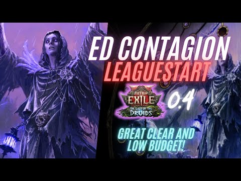 This is my Leaguestarter build for 0.4! | Essence Drain Contagion Lich | Path of Exile 2