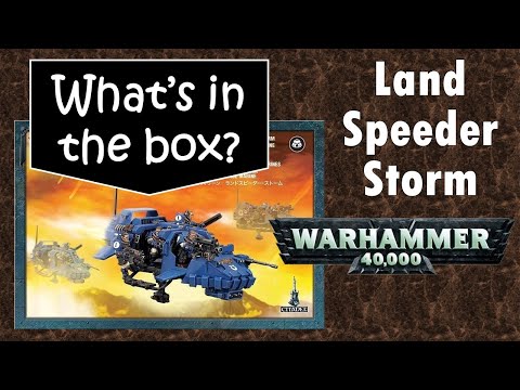 Land Speeder Storm: kitbash, unboxing and review. What's in the box?