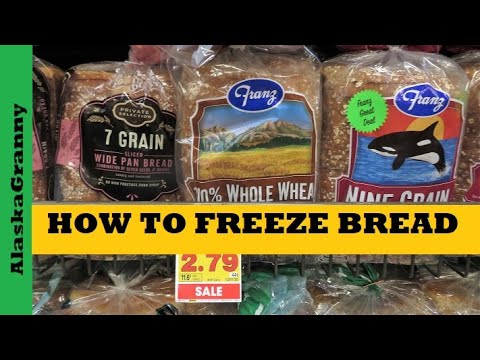 How To Freeze Bread So It Lasts Better Longer - Prepper Pantry Tips