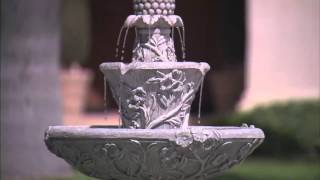 Bernini Rechargeable Collector's Edt Flora Fountain with LED Light on QVC