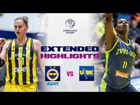 Fenerbahce Opet v ZVVZ USK Praha | Full Game Highlights | EuroLeague Women 2024-25
