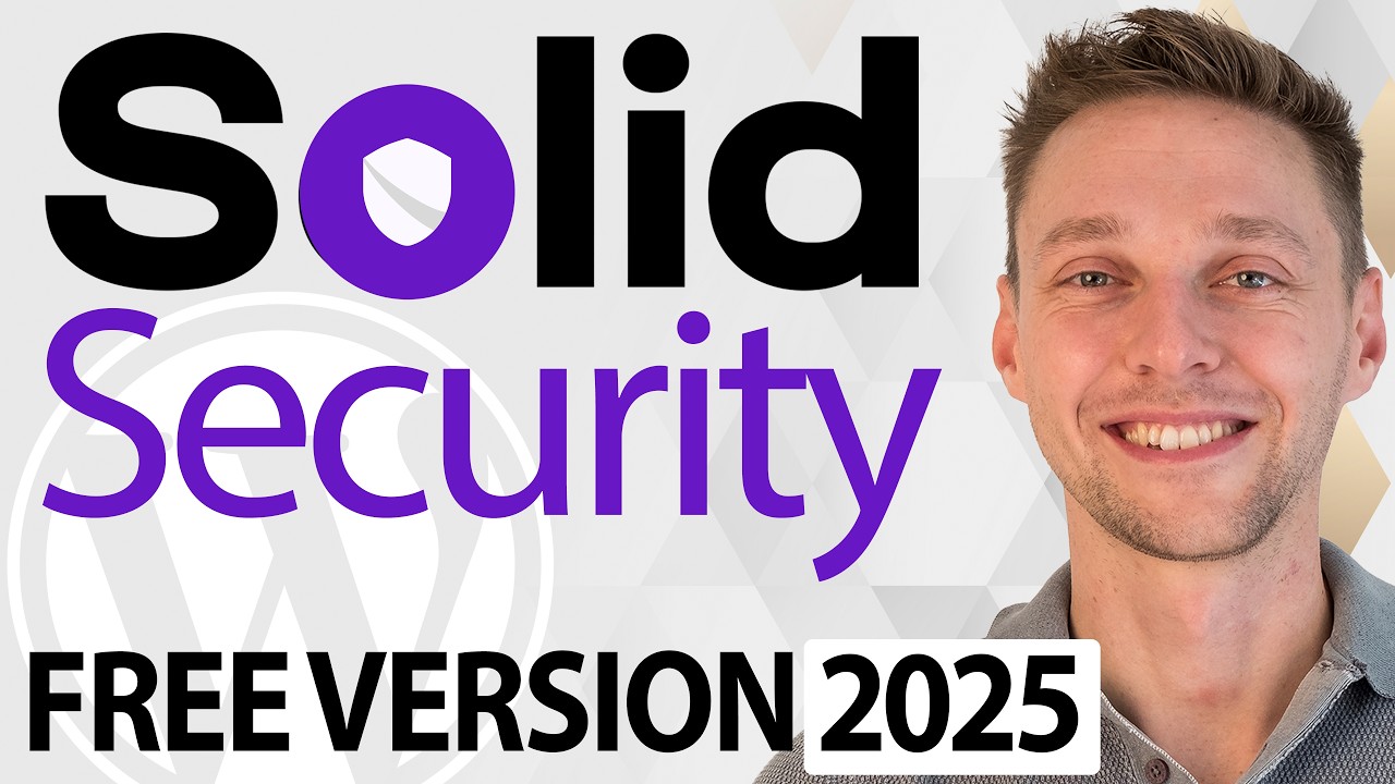 Secure Your WordPress Website 2025 | Solid Security Tutorial