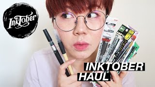INKTOBER : Japan Art Supply Haul [ Pentel, Kuretake, Faber-Castell & More! ]