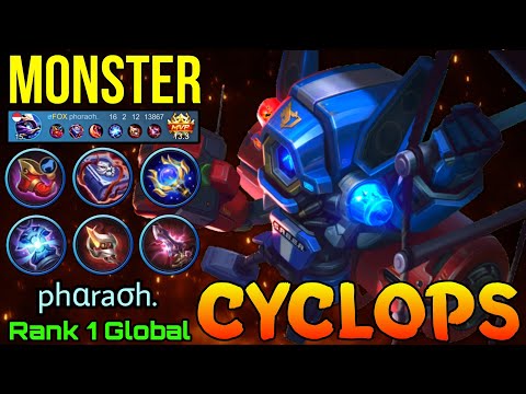 Monster Cyclops Show No Mercy - Top 1 Global Cyclops by phαraσh. - Mobile Legends