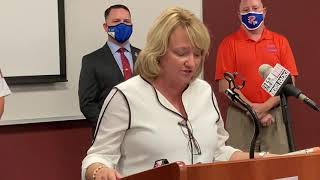 District 186 Superintendent Jennifer Gill talking about the launch of the SAM system on 9/23/20