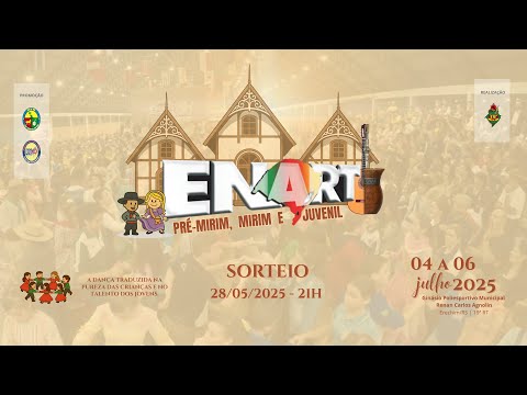 Sorteio ENART - Pré-Mirim - Mirim e Juvenil - Erechim 2025