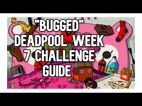 "BUGGED" DEADPOOL Week 7 Challenge Guide - Fortnite Marvel Series Event