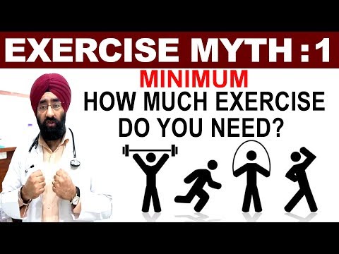 Rx Wt loss epi 14 h : Minimum Exercise Needed to be fit | To Maintain weight |HIN| Dr.EDUCATION Video