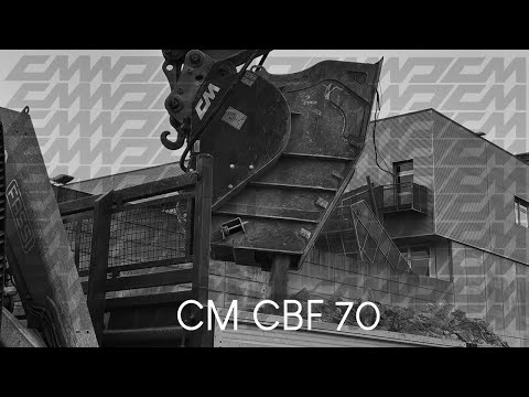 Godet concasseur  pour pelle de 15 à 25 tonnes CBF 70_4