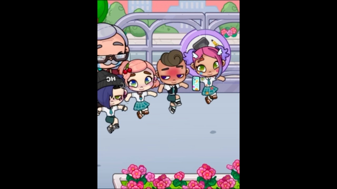 school graduation day in avatarworld#卒業生入場#trending#shorts