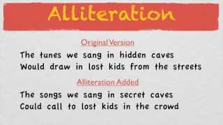 How To Write Good Lyrics | Alliteration