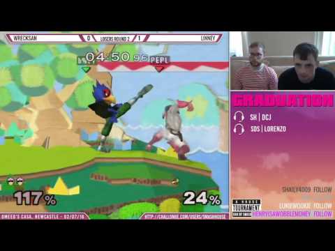 Graduation AM Losers R3 - Wrecksan (Falcon) vs Linney (Falco)