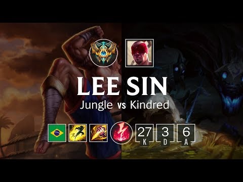 Lee Sin Jungle vs Kindred - BR Challenger Patch 8.24