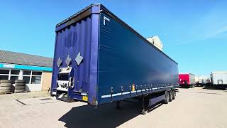 نصف مقطورة ستائر منزلقة Krone SAF - Disc Krone 3-axle curtain-sided trailer - SAF axles - Disc | صورة 4 - Autoline