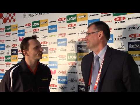#TTokyo2014 Interview - Jean-Michel Saive
