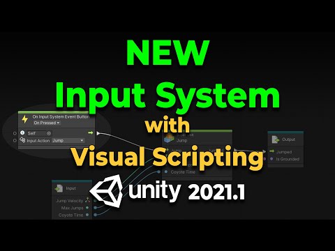 Unity 2021 Visual Scripting(Bolt) Using the New Input System Tutorial