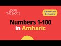 Learn the NUMBERS in Amharic (1 to 100) - Basics