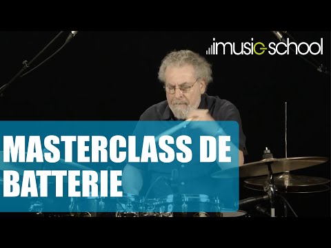 MASTERCLASS DE BATTERIE JAZZ avec André Ceccarelli