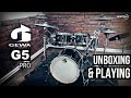 Gewa G5 Pro electronic drums unboxing & playing by drum-tec