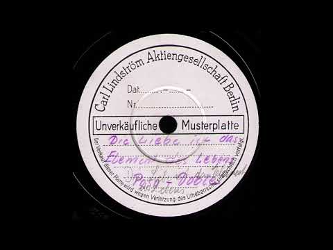 Die Liebe ist das Element des Lebens / Eugen Wolff & Orchester, Gesang: Ralph M. Siegel