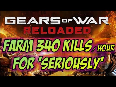 Gears of War Reloaded - FAST Farm 340 kills-hour for Seriously 10000 kills Trophy / Achievement