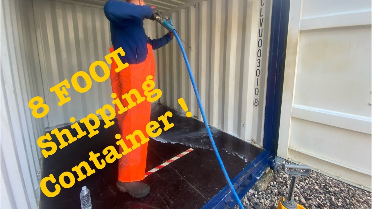 8 Foot Shipping Container at Storage Carlisle® | Alternative size to a full size unit.