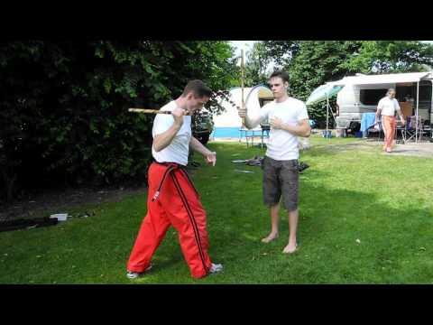 Modern Arnis Six-Count mit Schrittarbeit