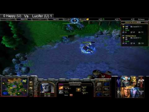 Wc3 Gera cup 112 Finals Happy (U) vs Lucifer (U) Game 2