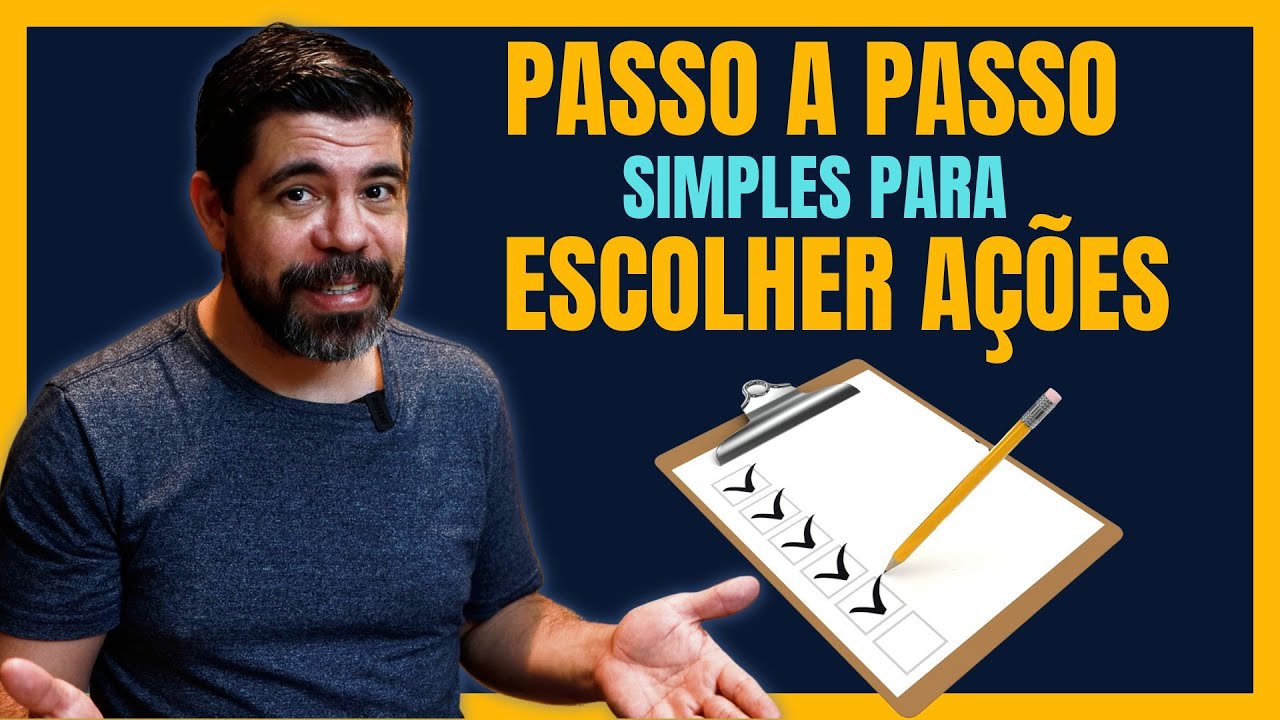 COMO EU ESCOLHO MINHAS AÇÕES E RECEBO ÓTIMOS DIVIDENDOS!  PASSO A PASSO