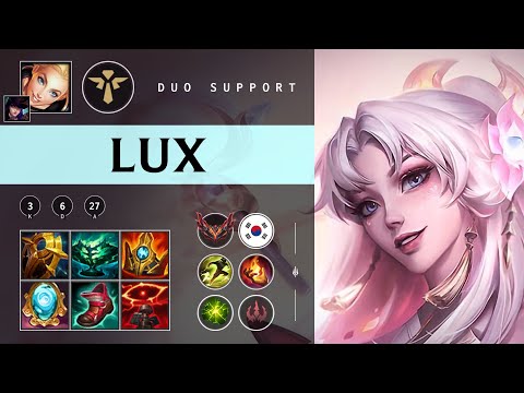 Lux Support vs Blitzcrank - KR Grandmaster Patch 25.24
