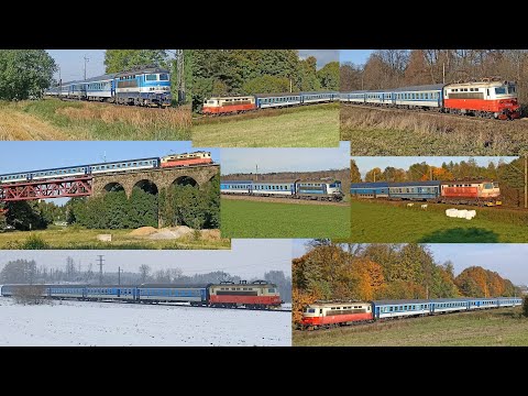 Plecháči ř. 242 na trati 225 v roce 2022 (2/2)