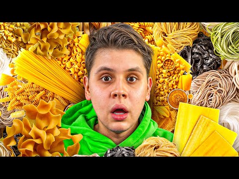 Eine Woche nur NUDELN/SPAGHETTI ESSEN 2.0🍝😨 - SELBSTEXPERIMENT⭐(Mit ÜBERRASCHUNG😏)