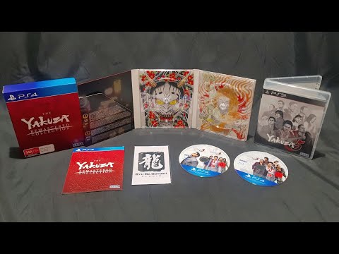 Unboxing: The Yakuza Remastered Collection - Day One Edition - PS4