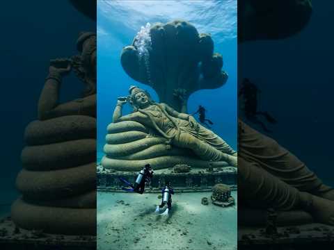 Mahabalipuram’s Sunken Temples Reimagined | 6 Lost, 1 Survives #vishnu #narayan #underwater