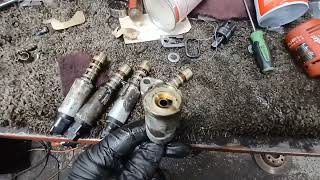 AUDI 3.2 CAMSHAFT ADJUSTER SOLENOID LEAKING