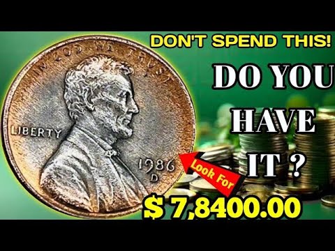 1986-D Penny Worth Money - How Much Is It Worth and Why?