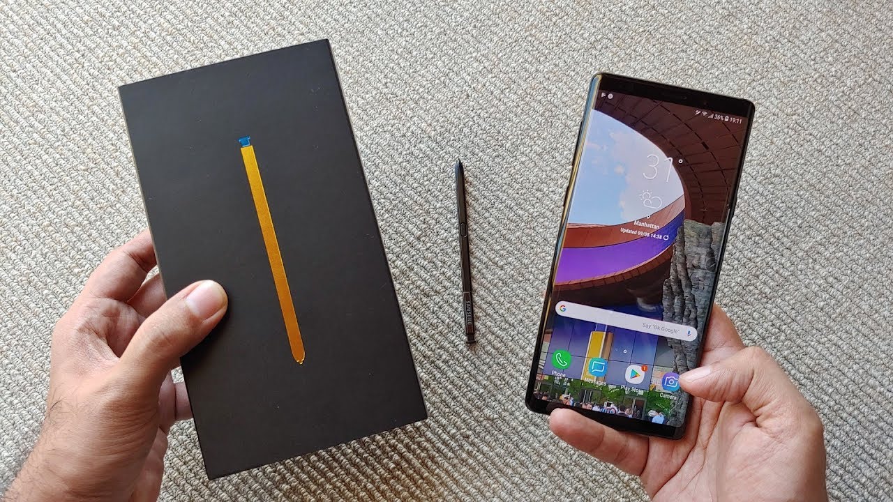 Samsung Galaxy Note 9 Unboxing & Overview