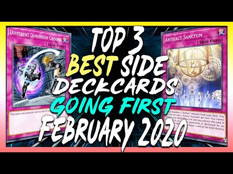 Top 3 Best Side Deck Cards Going First - Yugioh February 2020