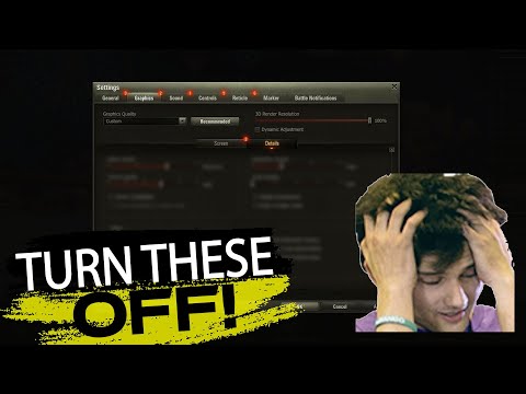 Pro player fixes your settings in World of Tanks