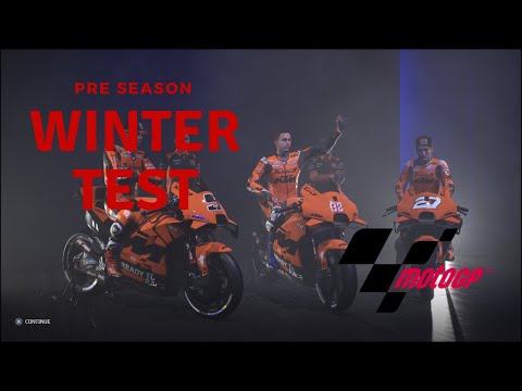 MotoGP 21 PS5 Gameplay | Career Mode Part 30, MotoGP Winter Test