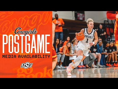 Cowgirl Basketball Media Availability | Oklahoma State Postgame vs. Iowa State (01-18-2026)