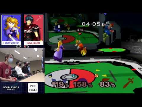 Quote & Nova (R) vs. Laboon & Pride (B) - Winners Rd 1 - Flatty Feb 2022