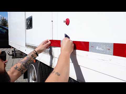 Avery Dennison V-5720 Conspicuity Tape Application Demo