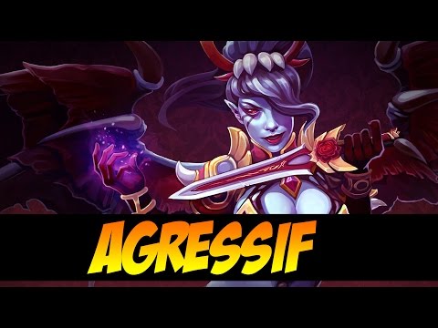 Agressif 8200MMR Plays Queen of Pain - Dota 2