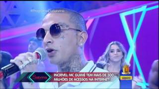 MC Guimê empolga plateia com canção Viva la Vida